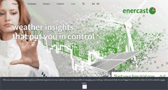 Desktop Screenshot of enercast.de